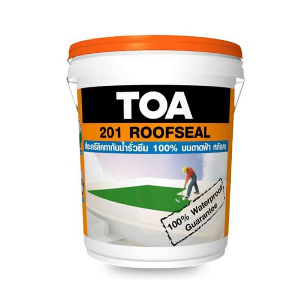 TOA Roofseal อะคริลิคป้องกันการรั่วซึม